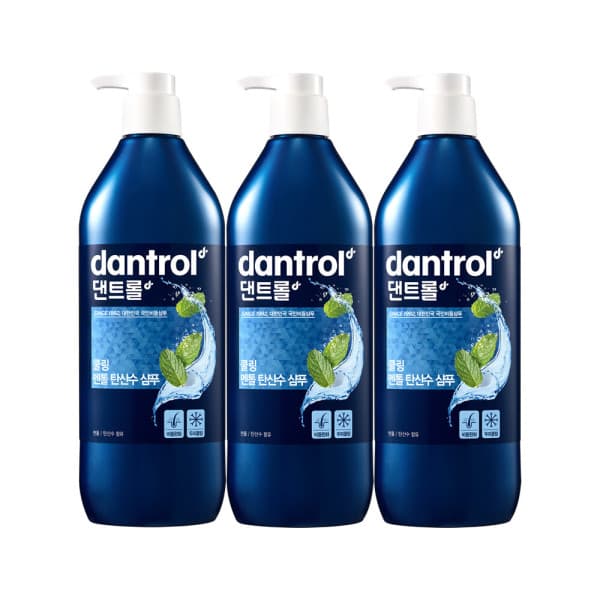 아모레퍼시픽바디헤어 댄트롤 쿨링 멘톨 탄산수 샴푸 2460ml - 최저가 27,080원