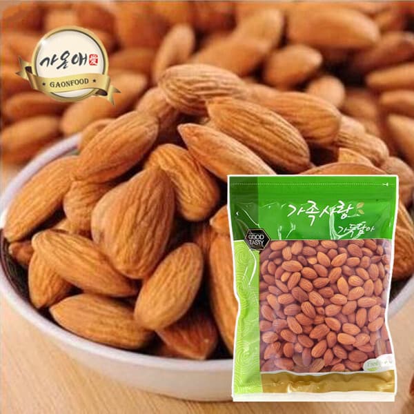 가온애 무염 볶은 아몬드 1kg
