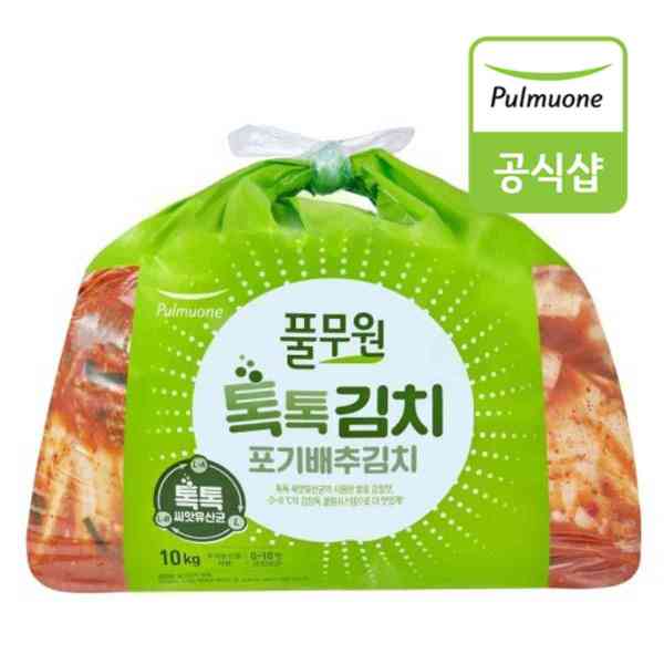 신세계라이브쇼핑 풀무원 톡톡 포기김치 10kg