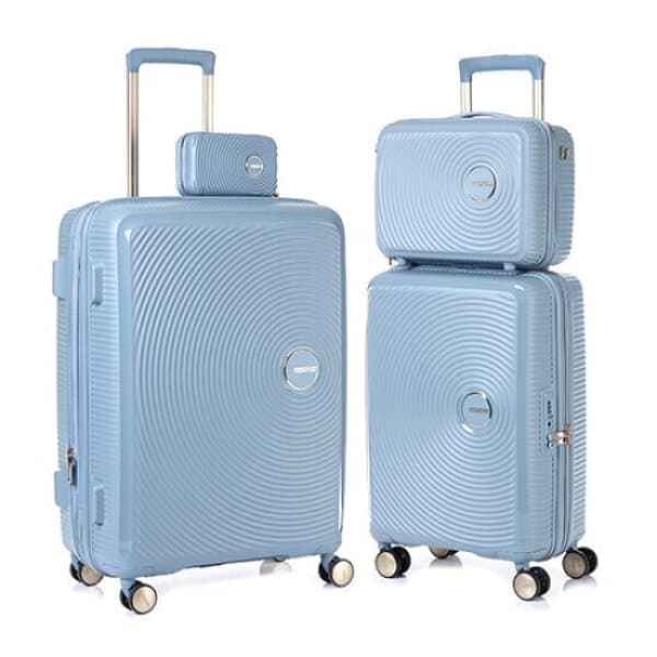 GS_SHOP_TV 아메리칸투어리스터 큐리오 골드 캐리어 5종 세트 - 최저가 279,650원