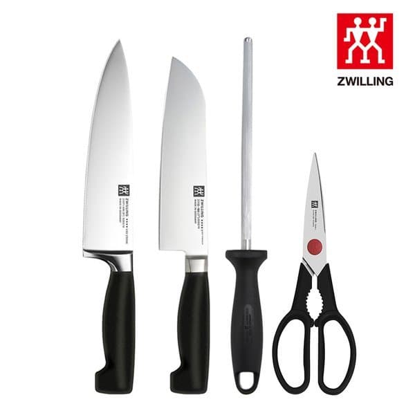 신세계몰 4스타 식도 가위 칼갈이 4종세트 HK31118-31071-41370