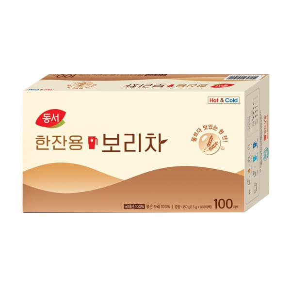이티마트 동서식품 한잔용 보리차 1.5g x 100개입