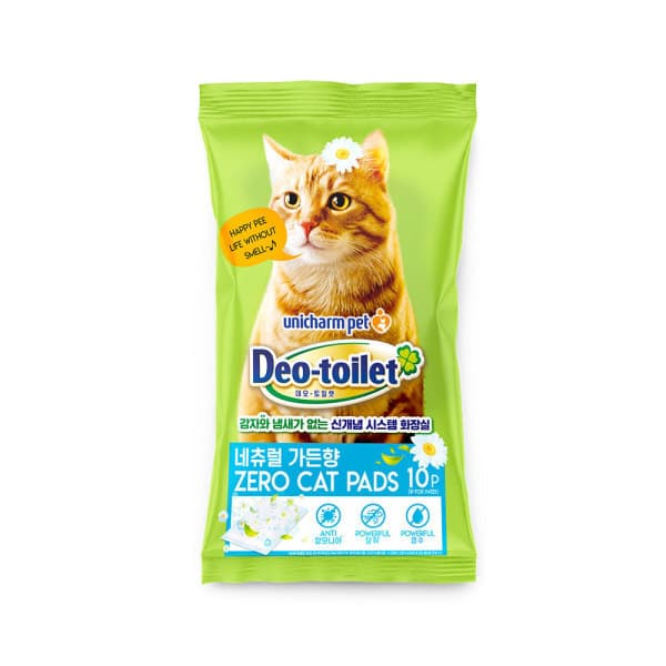 LG생활건강유니참 데오토일렛 고양이 패드 10P(향) - 최저가 24,500원