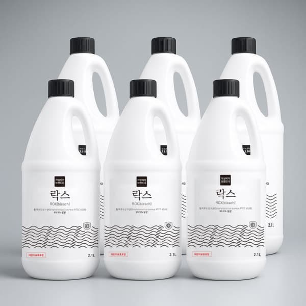 가성비가브랜드다직영 강력한 락스 2100ml x 6개