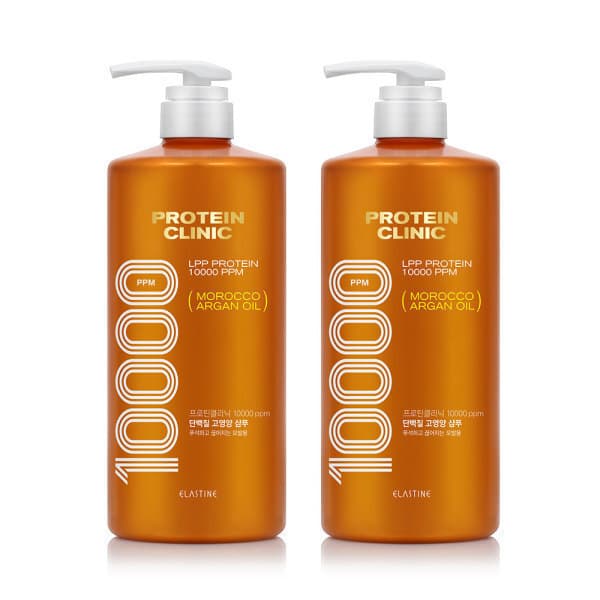 LG생활건강-스타배송 엘라스틴 프로틴클리닉 고영양 샴푸 1000ml 2개