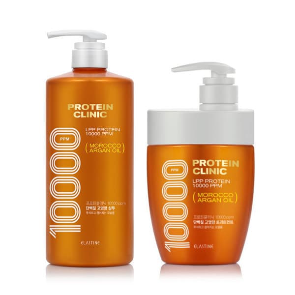 LG생활건강-스타배송 엘라스틴 프로틴클리닉 고영양 샴푸 1000ml + 트리트먼트 700ml - 최저가 27,600원