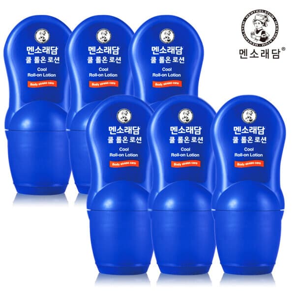 멘소래담공식판매업체 멘소래담 롤온 로션 쿨타입 6개
