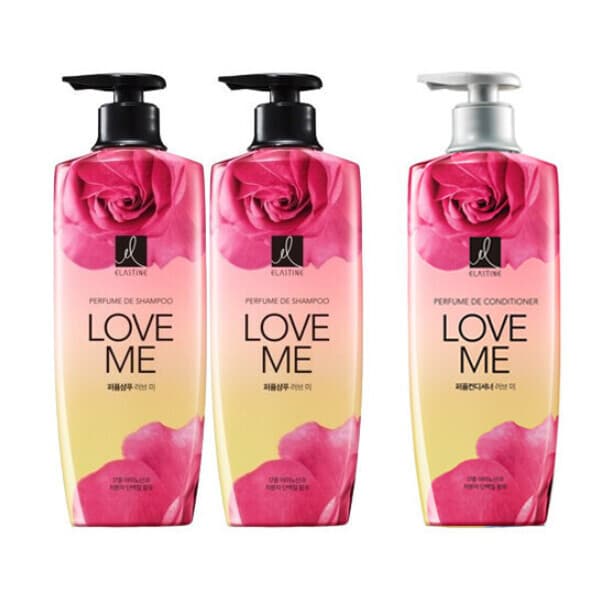 LG생활건강-스타배송 엘라스틴 퍼퓸 러브미 샴푸 600ml 2개 컨디셔너 600ml - 최저가 21,020원