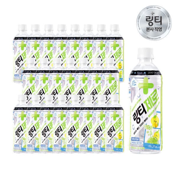 링티 링티 제로 레몬라임맛 500ml x 24PET