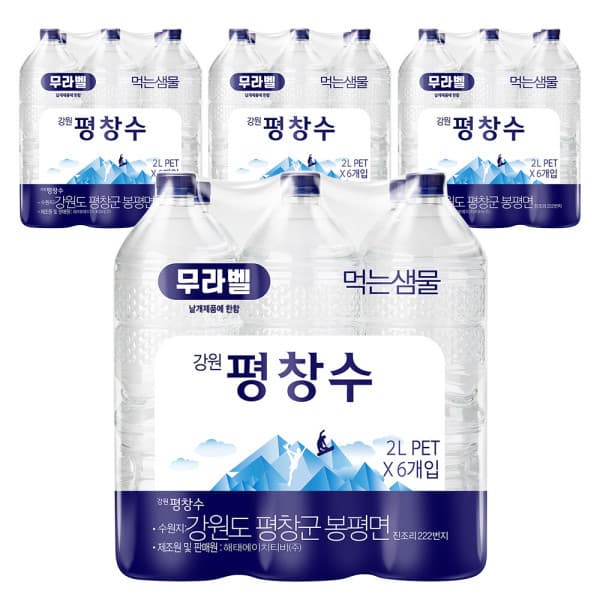 강원평창수스타배송 강원평창수 2L 24병