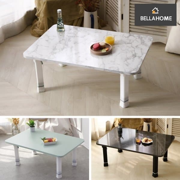 홈앤쇼핑쇼핑몰 벨라홈 LPM 프리모 4단 높이조절 접이식테이블 720X480 - 최저가 35,900원