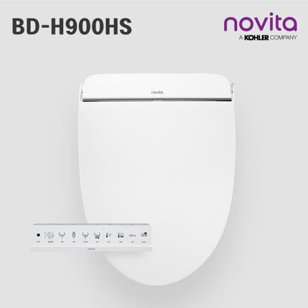 노비타비데직영점 노비타살균 프리미엄 자동 물내림 방수비데 BD-H900HS 뉴트럴 실버 - 최저가 459,000원