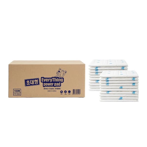tomatostore 에브리띵 초대형 파워 패드 60x76cm 100매x2박스