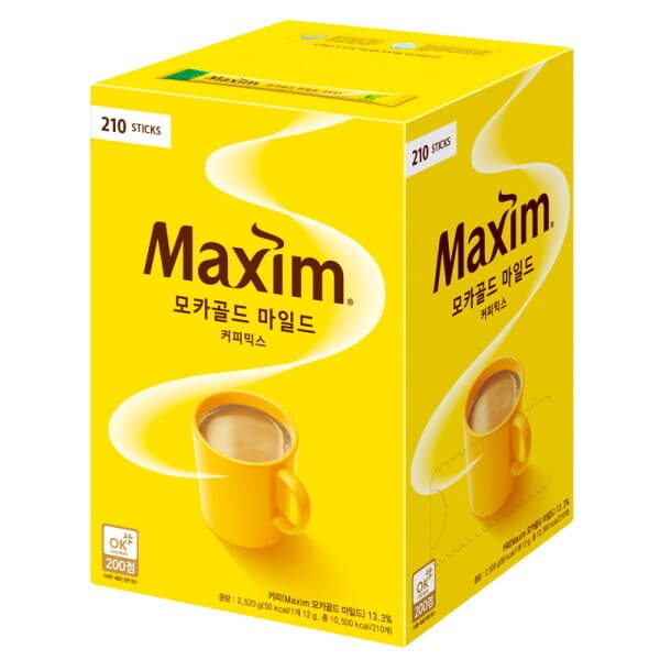 롯데아이몰 맥심 동서 모카골드 커피믹스 210T