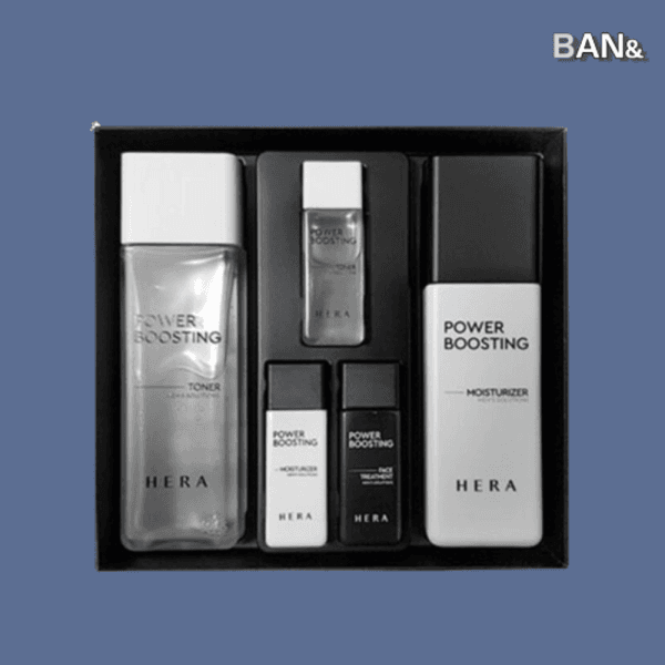 애반컴퍼니 헤라 옴므 파워부스팅 스킨로션 2종 세트 블랙 - 최저가 120,200원