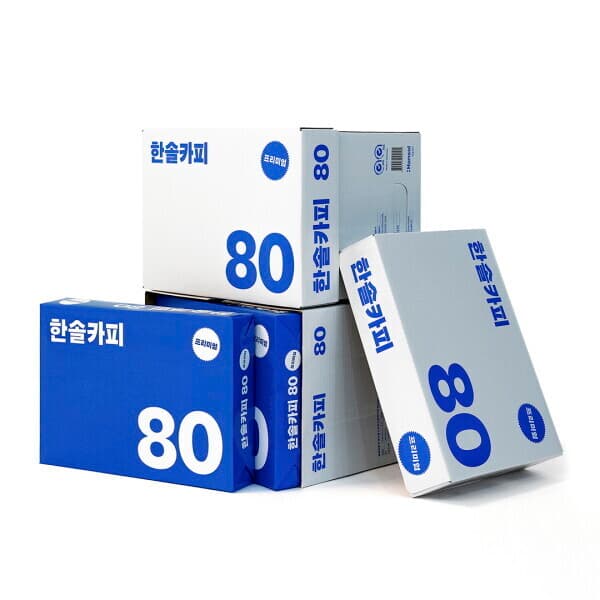 롯데아이몰 한솔제지 한솔카피 A4용지 80g 2500매 6박스 - 최저가 131,460원