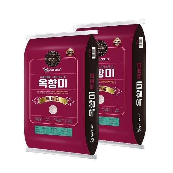 W쇼핑TV홈쇼핑 이쌀이다 구수한 향이 가득한 옥향미 20kg 특등급