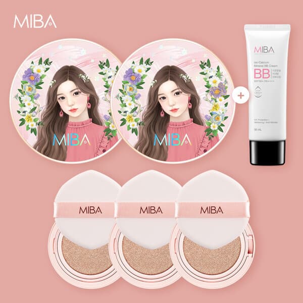 현대홈쇼핑Hmall 미바 왕쿠션 시즌2 본품 2개 리필 3개 비비 1개 - 최저가 69,900원