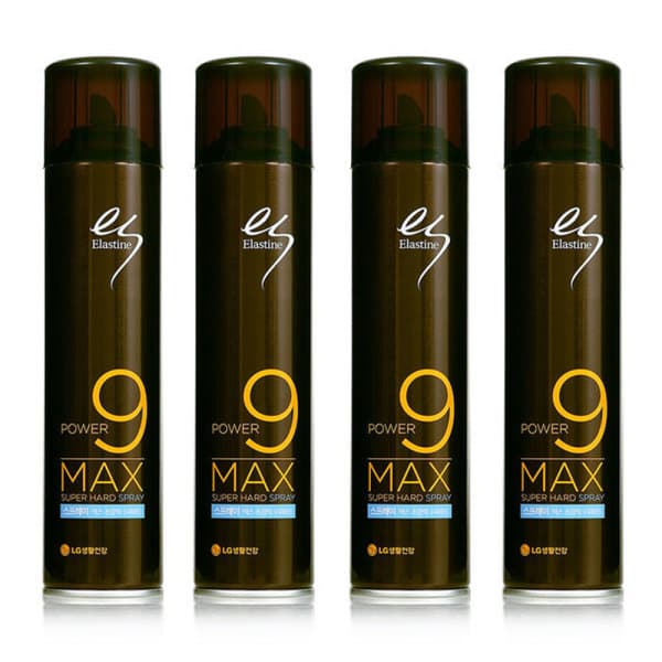 LG생활건강-스타배송 엘라스틴 맥스 수퍼 하드 헤어 스프레이 280ml 4개 - 최저가 27,600원
