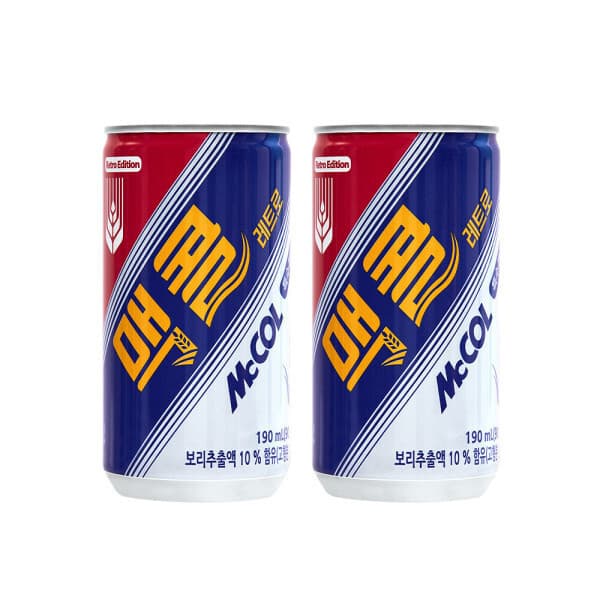 일화본사공식스토어 맥콜 190ml소캔 30캔 3팩 총 90캔