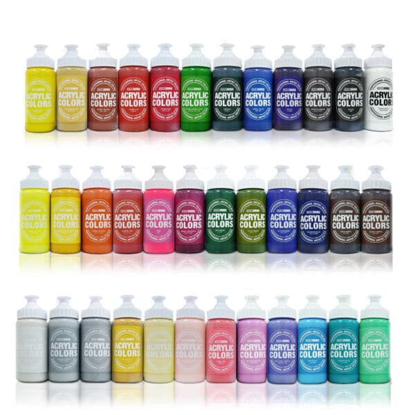 제노컴퍼니 비비드 아크릴물감 220ml 12색 세트 - 최저가 67,500원