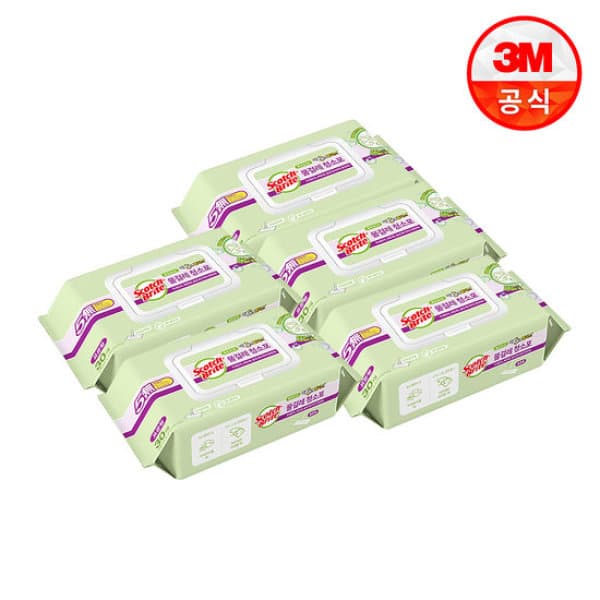 GS_SHOP 3M 표준형 베이직 더블액션 물걸레 청소포 150매