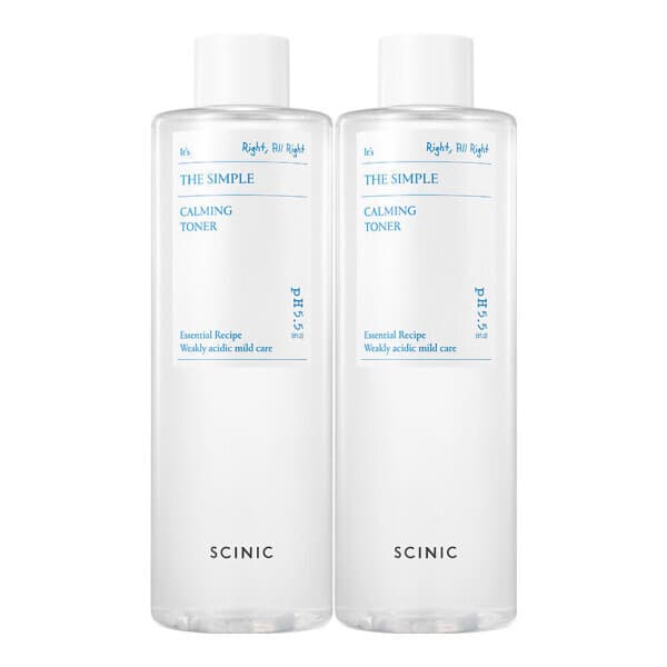 싸이닉(본사직영) 싸이닉 더심플 진정 토너 500ml 2개