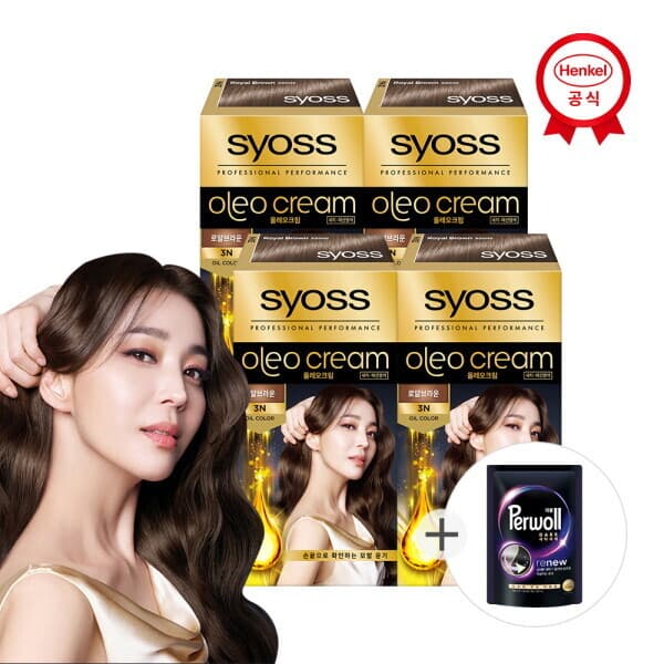롯데아이몰 사이오스 새치염색약 올레오 x4개 퍼울300 - 최저가 27,600원
