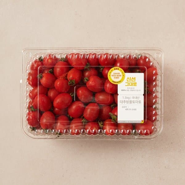 이마트몰쓱배송 대추방울토마토 1.5kg