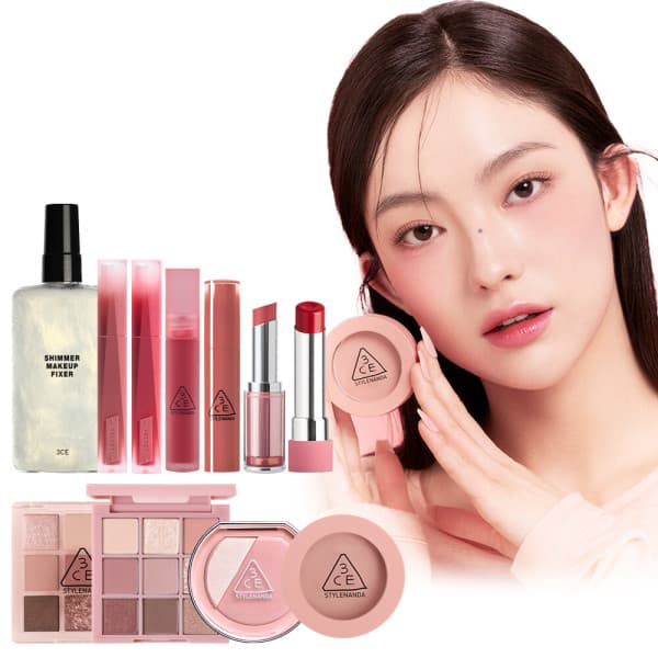 3CE공식스토어 3CE 립틴트 블러쉬 섀도우 파우치