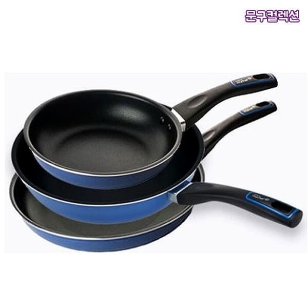 문구컬렉션 도루코 마이셰프 퓨어 라이트 애쉬블루 프라이팬 20~32cm 인덕션