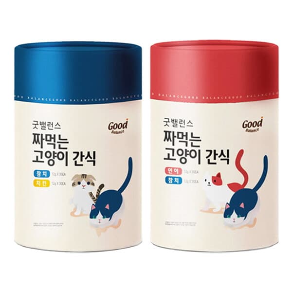 현대Hmall 굿밸런스 짜먹는 간식 혼합콤보 120p (참치 연어 60p+참치 치킨 60p)