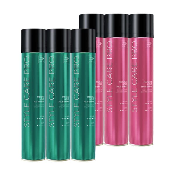 아모레퍼시픽바디헤어 스타일케어 헤어스프레이 스트롱홀드/내추럴홀드 300ml 3개 - 최저가 30,000원