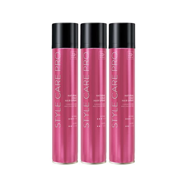 아모레퍼시픽바디헤어 미쟝센 스타일케어 스프레이 내추럴홀드 300ml 3개