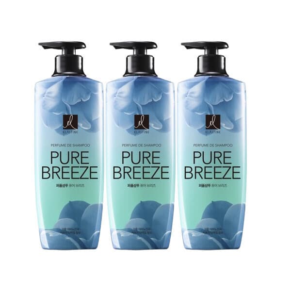 LG생활건강-스타배송 엘라스틴 퍼퓸 퓨어브리즈 샴푸 600ml 3개 - 최저가 23,020원