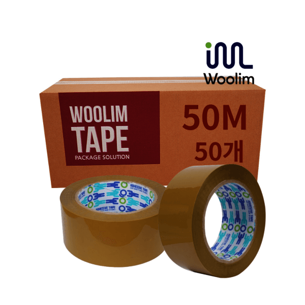 주식회사보담코리아 우림보담코리아 OPP테이프 중포장 50M X 50개 황색 - 최저가 31,500원