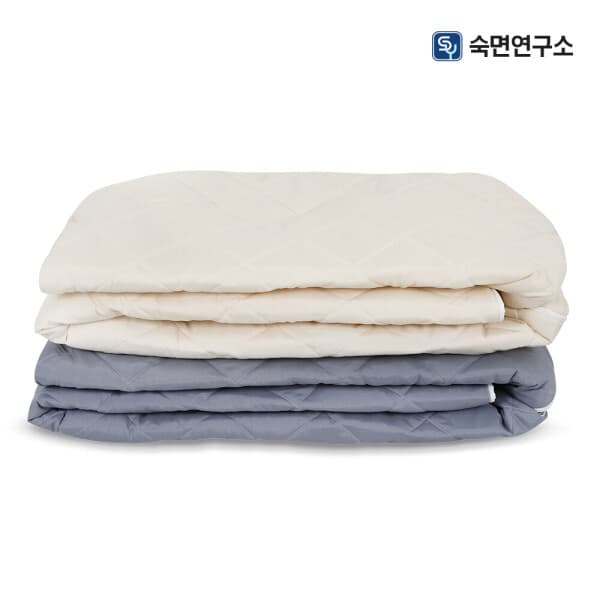 주식회사숙면연구소 3단 접이식 누빔 매트리스 전용 커버 6cm 10cm 15cm (MS/SS/Q)