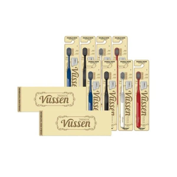 GS_SHOP 오스템 뷰센 더블와이드 향균 칫솔 4입 X2개