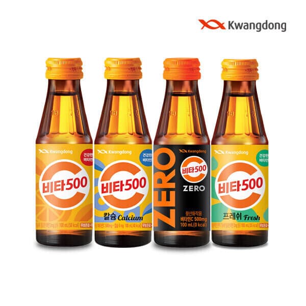 광동제약본사직영 광동 비타500 100ML 50병 (오리지널/칼슘/제로/프레쉬)