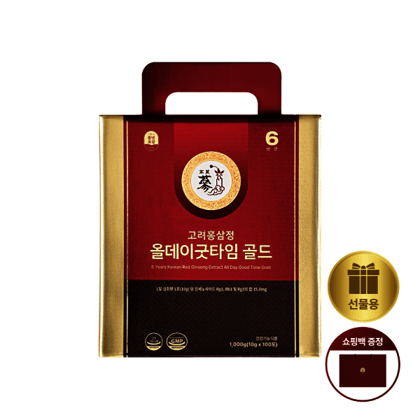 풍년보감 풍년보감 6년근 고려홍삼정 올데이굿타임 골드 홍삼스틱 10gx100포 진세노15mg