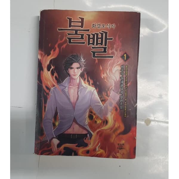 황당무계 중고 현대판타지소설 불빨 1~17권완 이루다 헌책