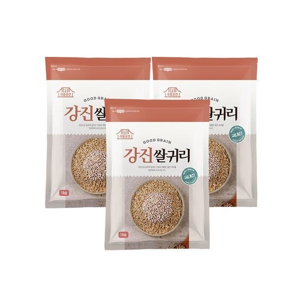 신세계몰 2026년산 햇 국산 강진 쌀귀리 3kg