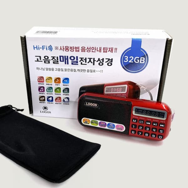 하늘창고몰 로고스 고음질 전자성경 32GB