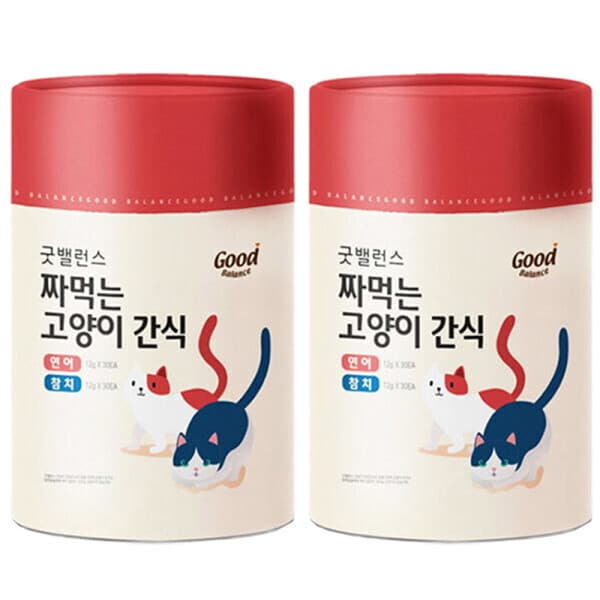 반하다_펫 굿밸런스 짜먹는 간식 참치연어 60p x 2개