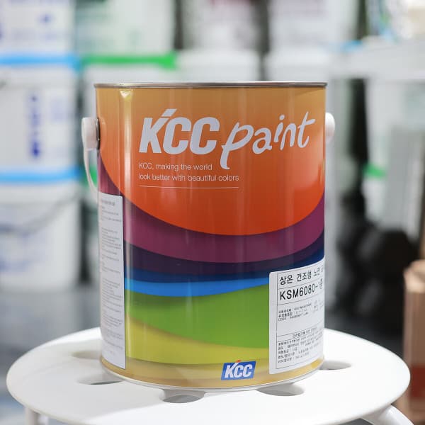 페인트다모아 KCC 도로표지용 백색 4L KSM6080