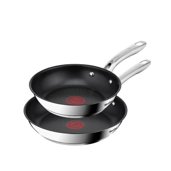 Tefal 테팔 인덕션 티타늄 스테인리스 스틸 심플리쉐프 프라이팬 2종 세트 20cm 24cm