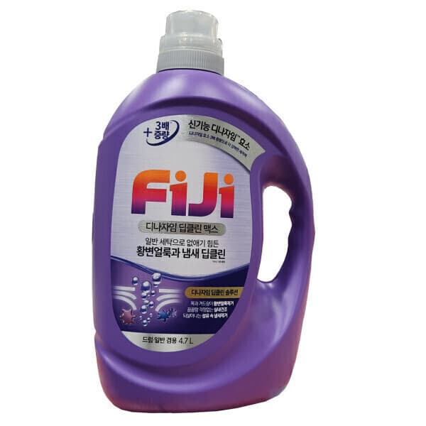 dyplaza FIJI 피지 디나자임 딥클린 맥스 실내건조 액체 겸용 세탁세제 4.7L