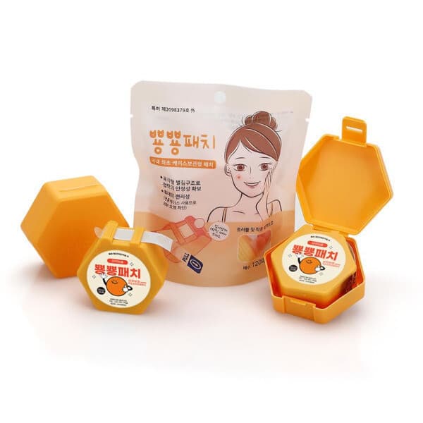 N힐링팩토리 뿅뿅패치 120매 X 2통 (240매) 여드름 패치 방수 흉터 상처 습윤 밴드 10mm