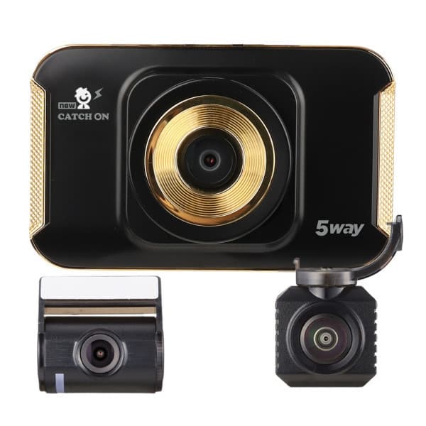 TV코리아 뉴 캐치온 5way 3채널 블랙박스 128GB - 최저가 228,000원