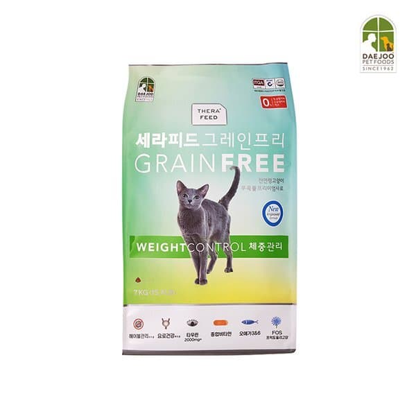 신세계몰 세라피드 전연령 고양이사료 그레인프리 체중관리 7kg - 최저가 29,240원
